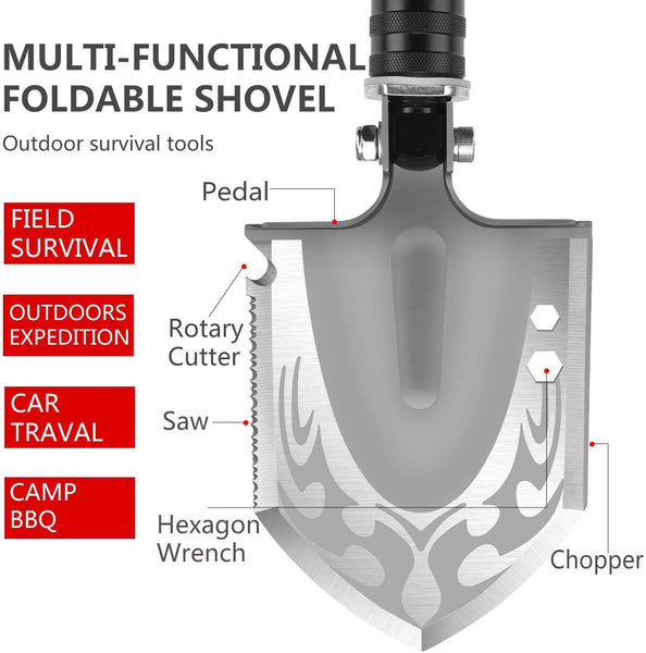 Folding Shovel Multitool