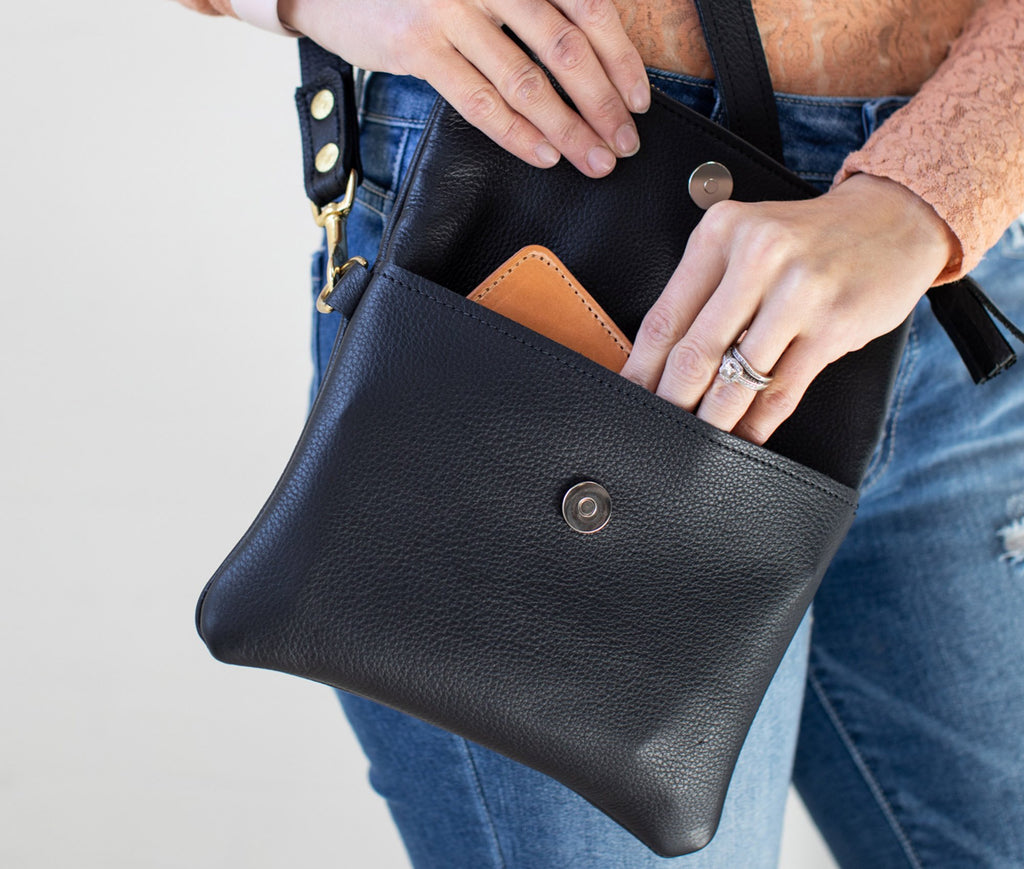 Foldover crossbody clutch sales